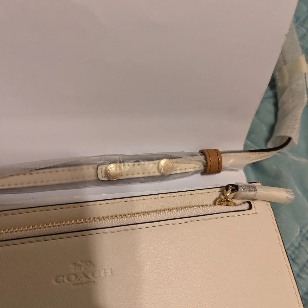 Coach ombre quilted foldover crossbody purse - Picture 6 of 16